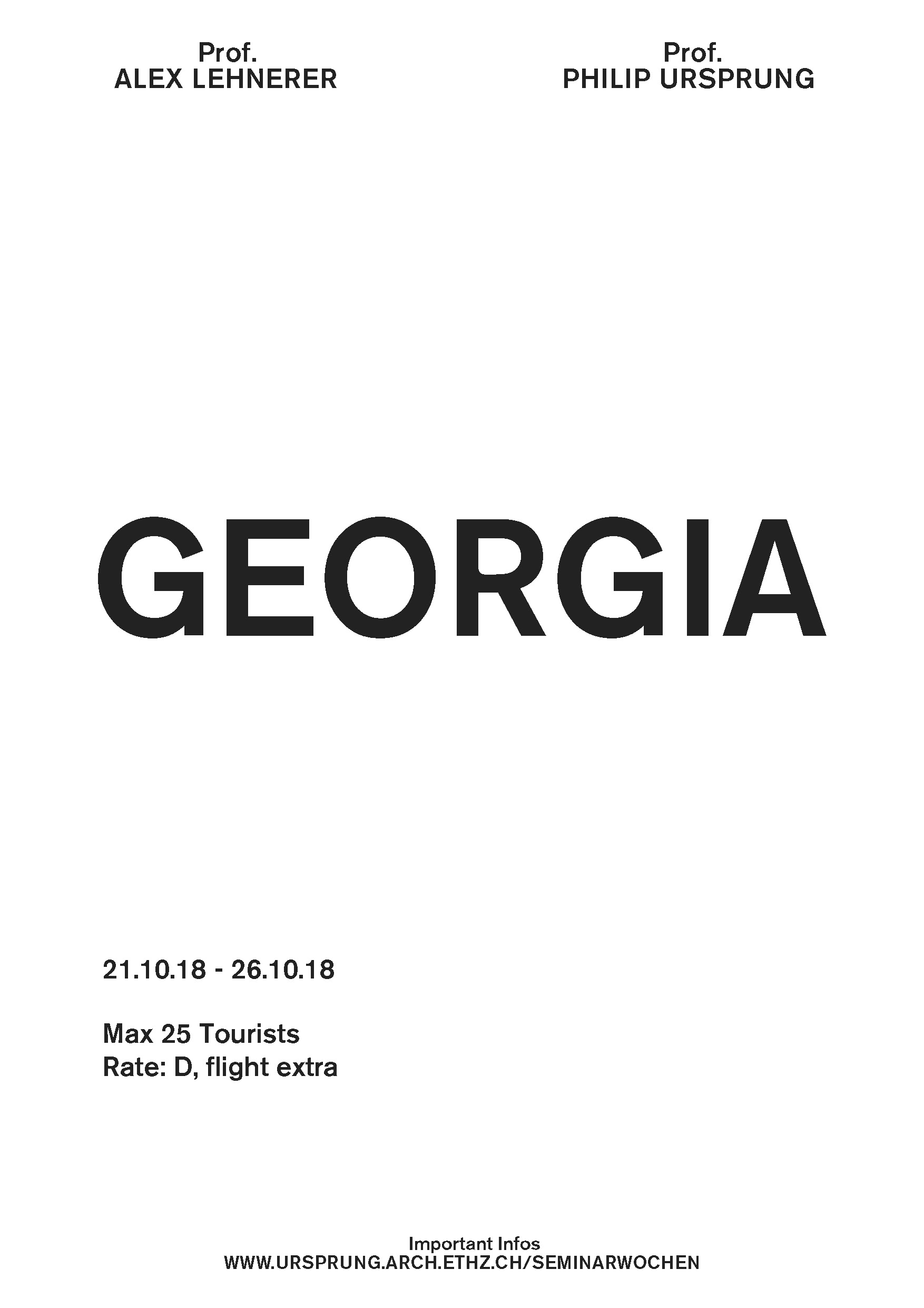Link zur Website der Seminarwoche nach Georgien