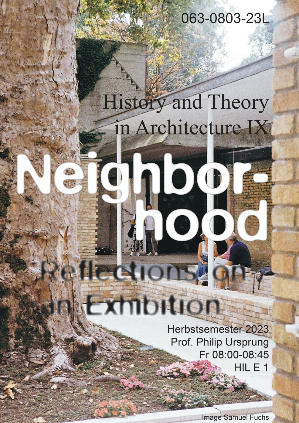 Link zur Vorlesung Neighborhood - Reflections on an Exhibition